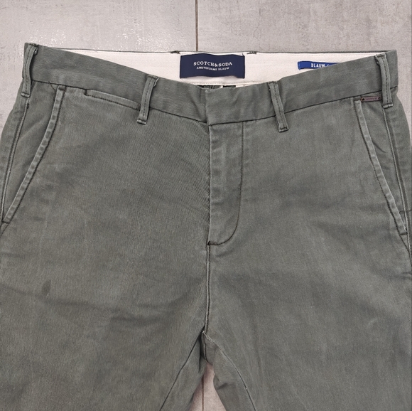 Scotch & Soda Chinos 28W 32L Khaki - Picture 1 of 5
